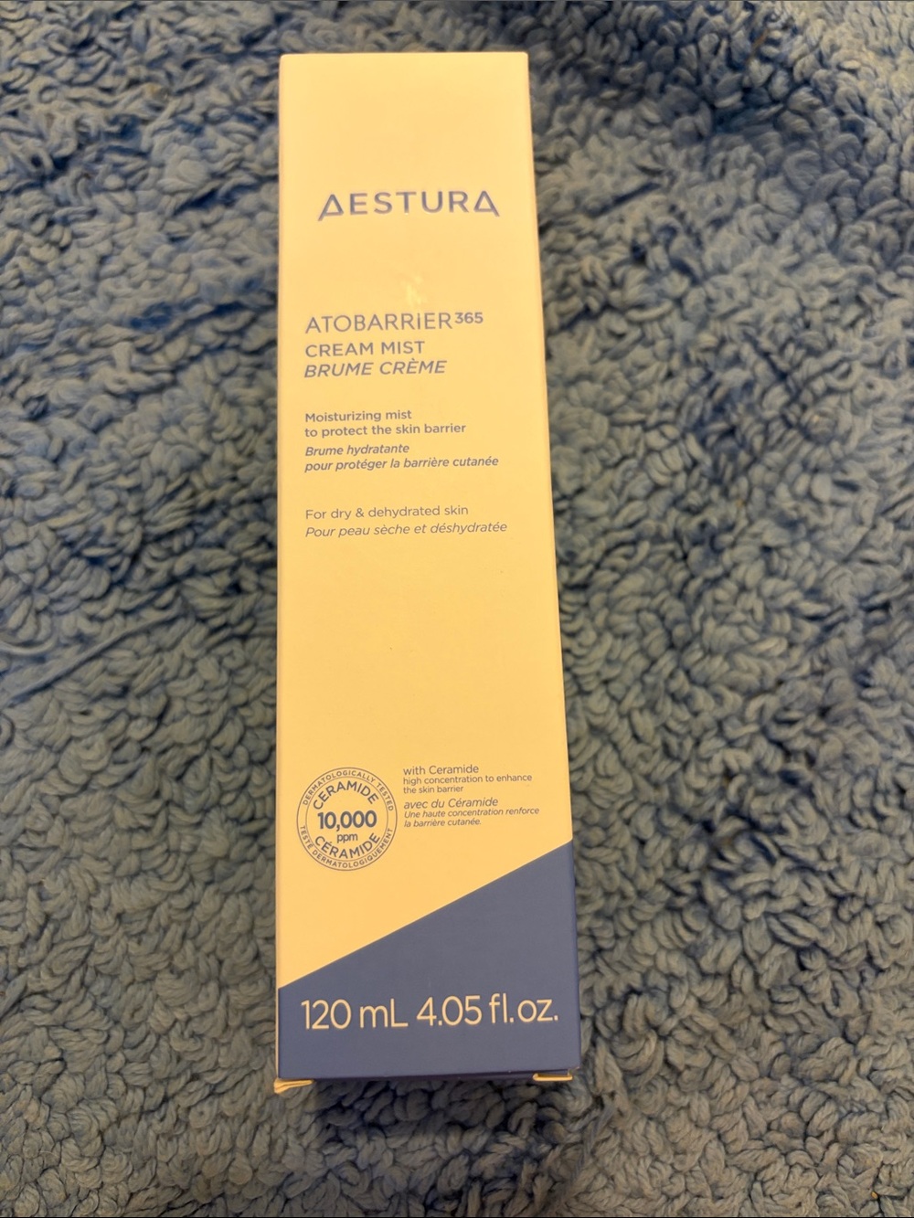 Atobarrier365 Cream Mist Toner — Beige/Blue